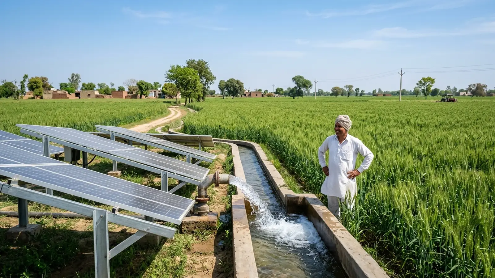 Solar for farms and tubewells in Haryana: PM-KUSUM, pumps and your options
